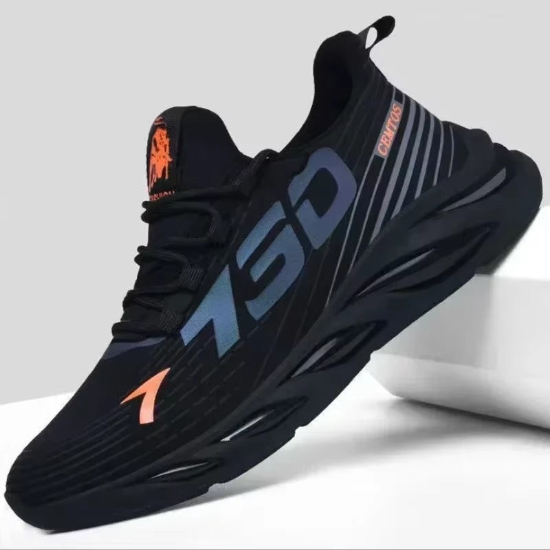 Men’s Summer Breathable Mesh Running Shoes – Lightweight Fashion Sneakers for Sports & Casual Wear
